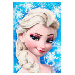 Цена за 10 шт. Блокнот А7, 16 листов, на скрепке, в клетку, «Холодное сердце»