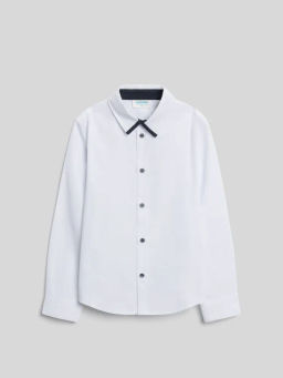 ACOOLA / Сорочка верхняя детская для мальчиков Nikolay белый