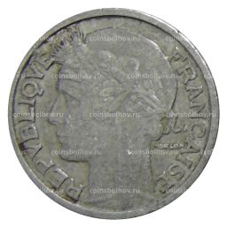 2 франка 1950 года В Франция