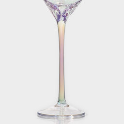 Бокалы для шампанского Magistro «Дарио», 180 мл, 7×27.5 см, набор 6 шт., стекло, перламутровые