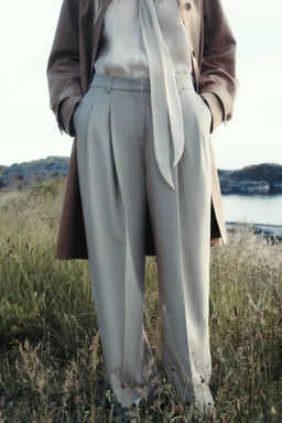 Pantalon sastre amplio - H&m фото 3