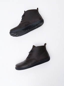 Ботинки женские демисезонные 208.NATAbl.Темно-коричневая оттима/Шерсть