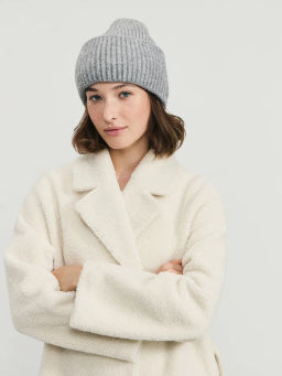 Шапка с добавлением шерсти / Zarina  фото 3