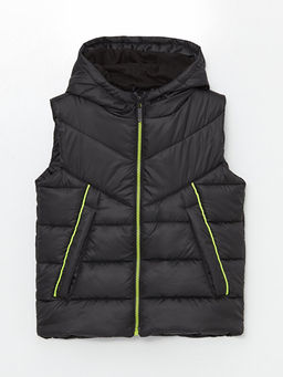 Kap??onlu Erkek ?ocuk ?i?me Yelek