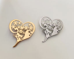 Брошь из стали - Vel vett фото 2