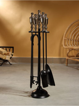 Каминный набор Вьюга сталь, 4 предмета, 13х13х61 см - Simaland фото 3