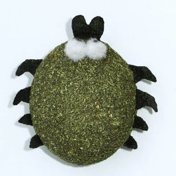 Игрушка для кошек Жучок из кошачьей мяты, 4 х 3.5 см - Пушистое счастье фото 4