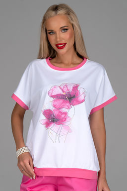 Футболка Лорея (розовый)