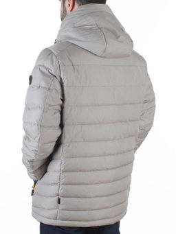 D6373 GRAY Куртка мужская зимняя (200 гр. холлофайбер)