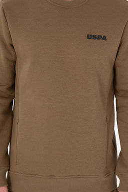 Мужской свитшот цвета хаки Неожиданная скидка в корзине - U.s. polo assn фото 6