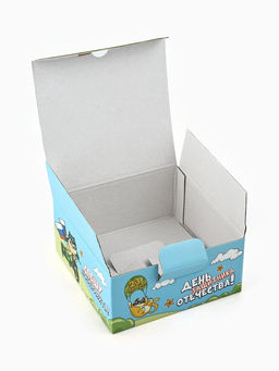 Цена за 2 шт. Подарочная коробка, упаковка 23 февраля, кот, 15?15?7 см