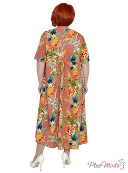 Платье Модель №1255 размеры 44-84 - Plusmoda фото 4