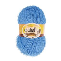 Пряжа ADELIA BRILLIANT 100% полиэстер 10 шт. х 50 г 90 м  5 м