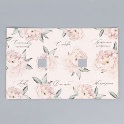 Цена за 5 шт. Коробка кондитерская для муссовых пирожных С любовью, 27?17.8?6.5 см