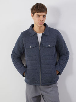 Slim Fit G?mlek Yaka Erkek Mont