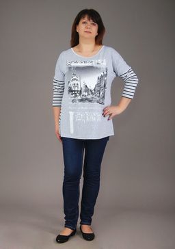 Футболка Классик - Марлен фото 2