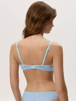 CONTE Бюстгальтер MOSAIQUE RB1037 голубой набивной  фото 2