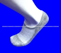Цена за 10 пар. EcoSocks следки мужские короткие (с силиконом) СЕТКА арт. 9316  фото 7