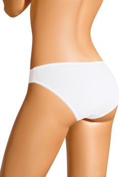 CLE B606к Трусы жен. Кружево хлопок белый - Clever wear фото 2