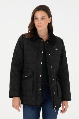 Женское черное пальто Неожиданная скидка в корзине