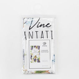 Полотенце Этель Vine plantation 40х73 см, 100% хлопок, саржа 190 гр/м2  фото 5