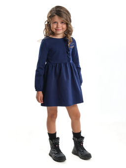 Платье для девочки UD 2576 синий - Mini maxi фото 7