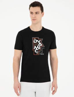 Siyah Slim Fit Ti__rt