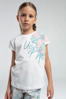 K_z _ocuk Su Ye_ili _ortlu Pijama Tak_m_ Sepette S_rpriz _ndirim - U.s. polo assn фото 7
