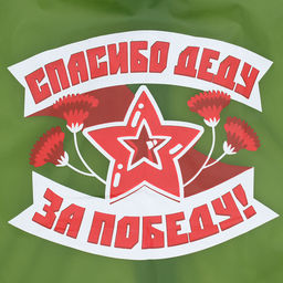 Набор к 9 мая «С днём победы!», рост 104-152 см, дождевик, флажок