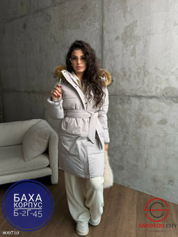 куртка женская с поясом - Bruno фото 2