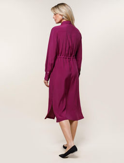 VILATTE / Платье А-силуэта из лиоцелла с вискозой  фото 4