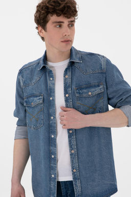 Erkek A__k Mavi Jean G_mlek Sepette S_rpriz _ndirim - U.s. polo assn фото 3