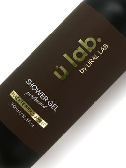 Гель для душа женский, парфюмированный Black pepper, 1000 мл, ULAB - Чистое счастье фото 11