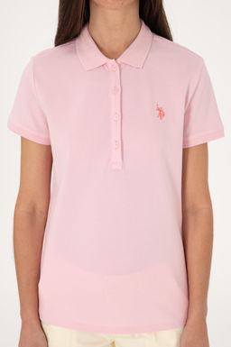 Kad_n A__k Pembe Basic Ti__rt Sepette S_rpriz _ndirim - U.s. polo assn фото 6