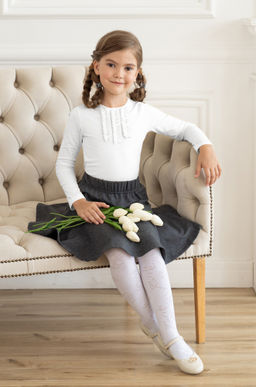 Джемпер детский белый Д-260 (158, 84)