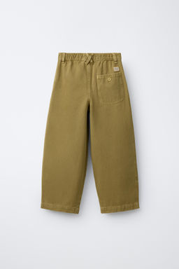 HERRINGBONE BAGGY TROUSERS - Zara фото 6