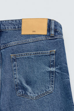 JEANS STRAIGHT FIT ALGOD?N - LYOCELL / Azul - Zara фото 5