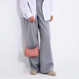 Сумка-багет на молнии, цвет розовый - Simaland фото 7