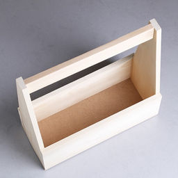 Кашпо деревянное 2711.59(30.5) см Таёжный костёр, с ручкой, натуральный - Дарим красиво фото 3