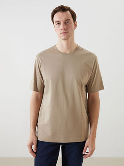 Bisiklet Yaka Penye Erkek Ti??rt