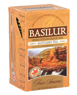 Коллекция Времена года / Осенний чай / (70391 ) Саше, черн. 25 пак/ (BASILUR)