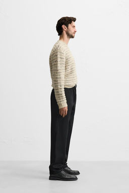 SWEATER WITH IRREGULAR STRIPES - Zara фото 4