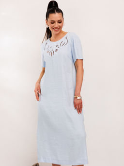 Платье Galean Style 1011 голубой