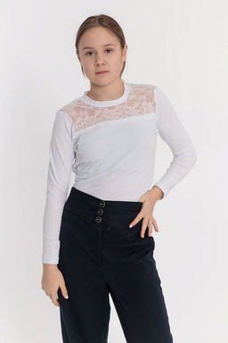 Джемпер М21886б Белый - Елена фото 3