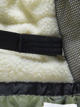 Парка зимняя подростковая для мальчика с капюшоном и мехом цвета хаки 9535Kh - Mtforce фото 21