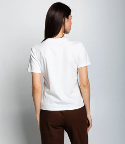 Футболка #КТ230, белый