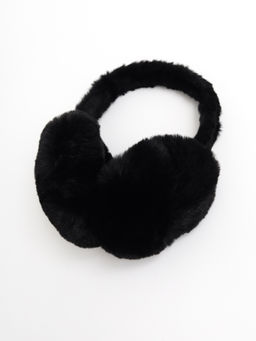 Наушники меховые FluffFold, черные