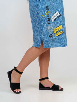 Туника женская, цвет синий