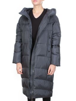 9257 DARK GRAY Пальто зимнее женское MELISACITI (200 гр. холлофайбера) - Fashion фото 9