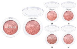 FARRES /2116-MIX/ Румяна компактные "3D c градиентом". 24